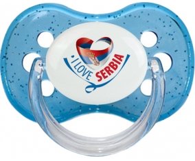 I Love Serbia : Tétine Cerise personnalisée