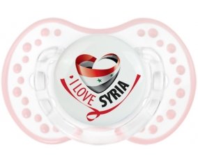 I Love Syria Sucete LOVI Dynamic Retro-blanc-rose-tendre classique