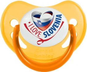 I Love Slovenia Sucete Physiologique Jaune phosphorescente