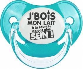 Je bois mon lait à la source style1: Sucette Physiologique-su7.fr