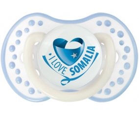 I Love Somalia Sucette LOVI Dynamic Blanc-cyan classique