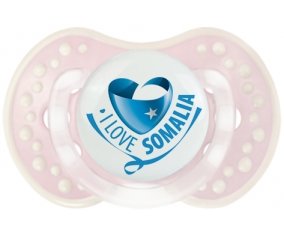 I Love Somalia Sucette LOVI Dynamic Retro-rose-tendre classique