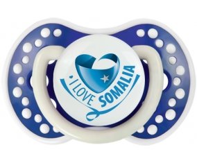 I Love Somalia Sucette LOVI Dynamic Bleu-marine phosphorescente