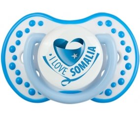 I Love Somalia Sucette LOVI Dynamic Blanc-bleu phosphorescente