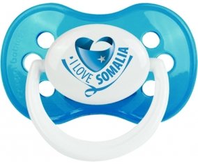 I Love Somalia Tétine Anatomique Cyan classique