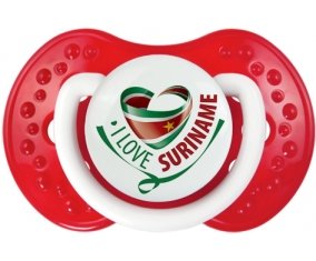 I Love Suriname Sucete LOVI Dynamic Blanc-rouge classique