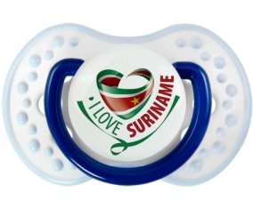I Love Suriname Sucete LOVI Dynamic Marine-blanc-bleu classique