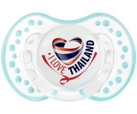 I Love Thailand Tétine LOVI Dynamic Retro-blanc-lagon classique