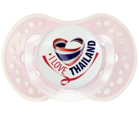 I Love Thailand Tétine LOVI Dynamic Retro-rose-tendre classique