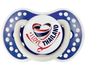 I Love Thailand Tétine LOVI Dynamic Bleu-marine phosphorescente