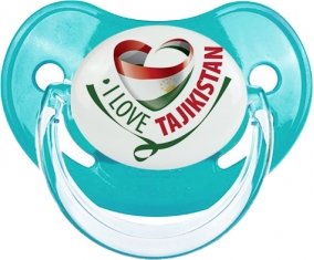 I Love Tajakistan : Sucette Physiologique personnalisée