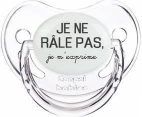Je ne râle pas je m'exprime style1: Sucette Physiologique-su7.fr