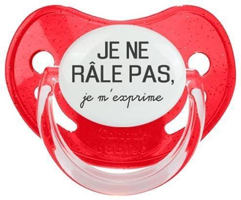 Je ne râle pas je m'exprime style1: Sucette Physiologique-su7.fr