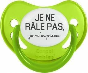 Je ne râle pas je m'exprime style1: Sucette Physiologique-su7.fr