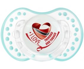 I Love Trinidad and Tobago Sucete LOVI Dynamic Retro-blanc-lagon classique