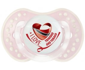 I Love Trinidad and Tobago Sucete LOVI Dynamic Retro-rose-tendre classique