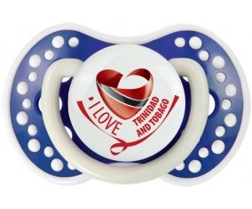 I Love Trinidad and Tobago Sucete LOVI Dynamic Bleu-marine phosphorescente