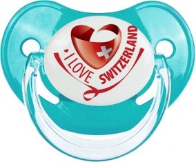 I Love Switzerland : Sucette Physiologique personnalisée
