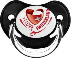 I Love Switzerland Sucete Physiologique Noir classique