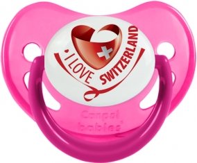 I Love Switzerland Sucete Physiologique Rose phosphorescente