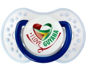 I Love Guyana Sucette LOVI Dynamic Marine-blanc-bleu classique