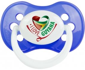 I Love Guyana : Sucette Anatomique personnalisée