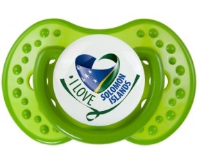 I Love Solomon Islands Sucete LOVI Dynamic Vert classique