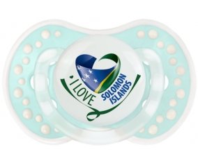 I Love Solomon Islands Sucete LOVI Dynamic Retro-turquoise-lagon classique