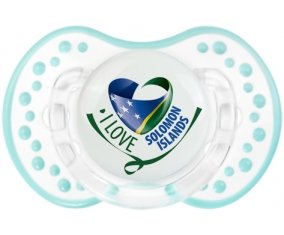 I Love Solomon Islands Sucete LOVI Dynamic Retro-blanc-lagon classique