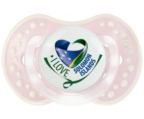 I Love Solomon Islands Sucete LOVI Dynamic Retro-rose-tendre classique