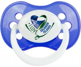 I Love Solomon Islands : Sucette Anatomique personnalisée