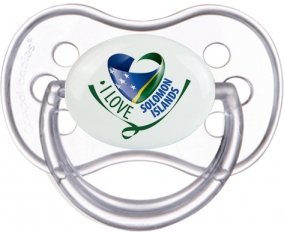 I Love Solomon Islands Sucete Anatomique Transparente classique