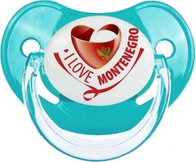 I Love Montenegro : Sucette Physiologique personnalisée