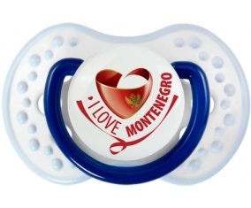 I Love Montenegro Sucette LOVI Dynamic Marine-blanc-bleu classique