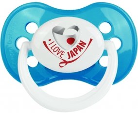 I Love Japan Sucete Anatomique Cyan classique