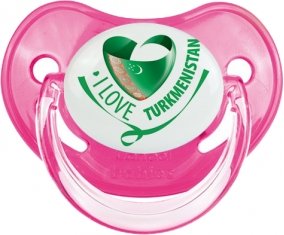 I Love Turkmenistan Sucete Physiologique Rose classique