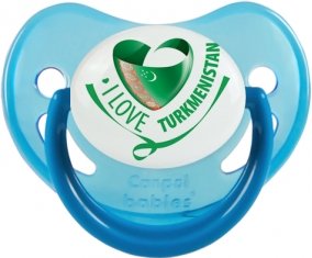 I Love Turkmenistan Sucete Physiologique Bleue phosphorescente