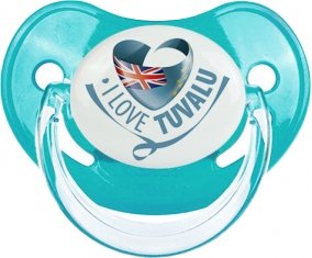 I Love Tuvalu : Sucette Physiologique personnalisée