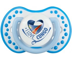 I Love République démocratique du Congo Sucete LOVI Dynamic Blanc-bleu phosphorescente