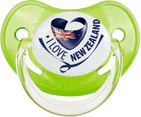 I Love New Zealand Sucete Physiologique Vert classique