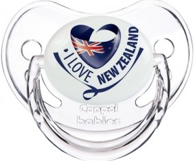 I Love New Zealand Sucete Physiologique Transparent classique