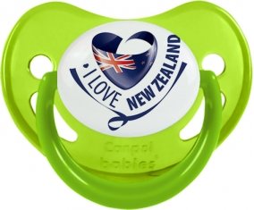 I Love New Zealand Sucete Physiologique Vert phosphorescente