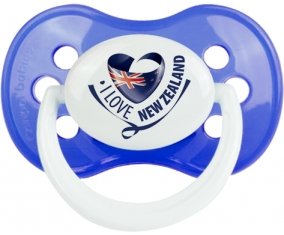 I Love New Zealand : Sucette Anatomique personnalisée