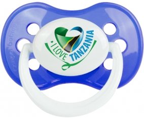 I Love Tanzania : Tétine Anatomique personnalisée