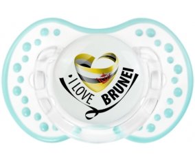 I Love Brunei Sucete LOVI Dynamic Retro-blanc-lagon classique