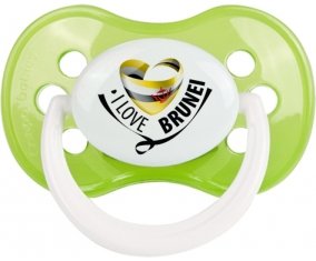 I Love Brunei Sucete Anatomique Vert classique