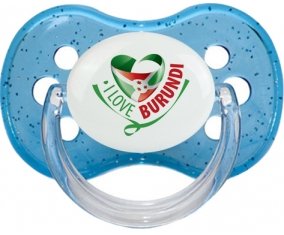 I Love Burundi : Sucette Cerise personnalisée