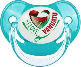 I Love Vanuatu : Sucette Physiologique personnalisée