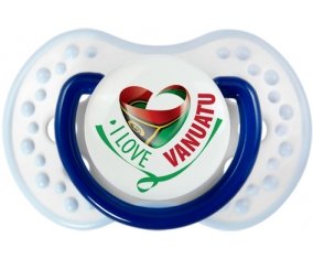 I Love Vanuatu Sucette LOVI Dynamic Marine-blanc-bleu classique
