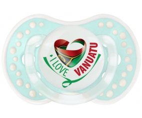 I Love Vanuatu Sucette LOVI Dynamic Retro-turquoise-lagon classique